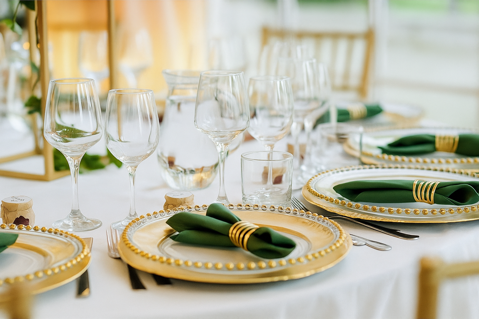Lola Eventos - Elegant table setting